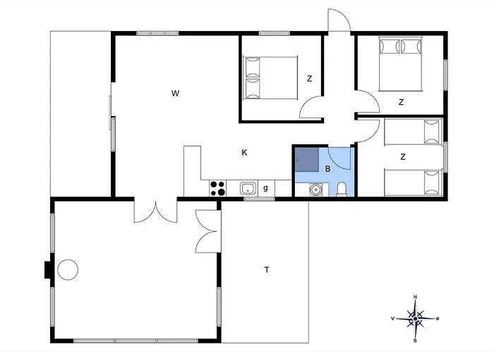 2003-romo-blabaervej-13 Semesterbostad *